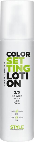 Dusy Professional Style Color Setting Lotion schwarz 2/0 200 ml Dusy Professional Style Color Setting Lotion schwarz 2/0 200 ml von Dusy Professional