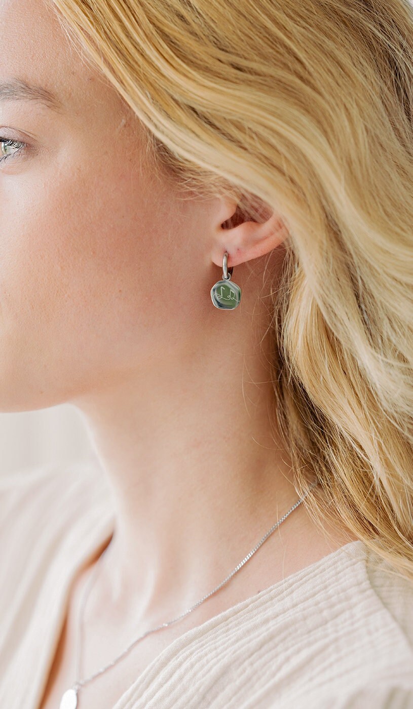 Musik-Ohrring | Musiknoten-Charm-Ohrring Schmuck Für Musiker Geschenk Sie Edelstahl, Edelstahl Gold Oder Silber von DutchJewelryCompany