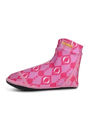 Duukies - Mädchen UV-Strandsocken - Ikat Pink - Helles Pink von Duukies