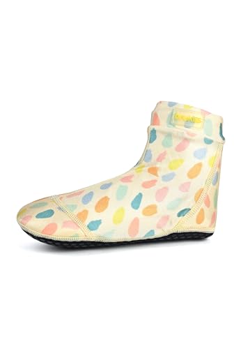 Duukies - Mädchen UV-Strandsocken - Paint Yellow Orange - Bunt von Duukies