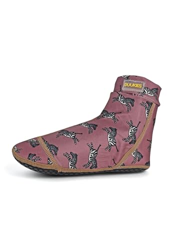 Duukies - Mädchen UV-Strandsocken - Zebra Raspberry - Himbeere von Duukies
