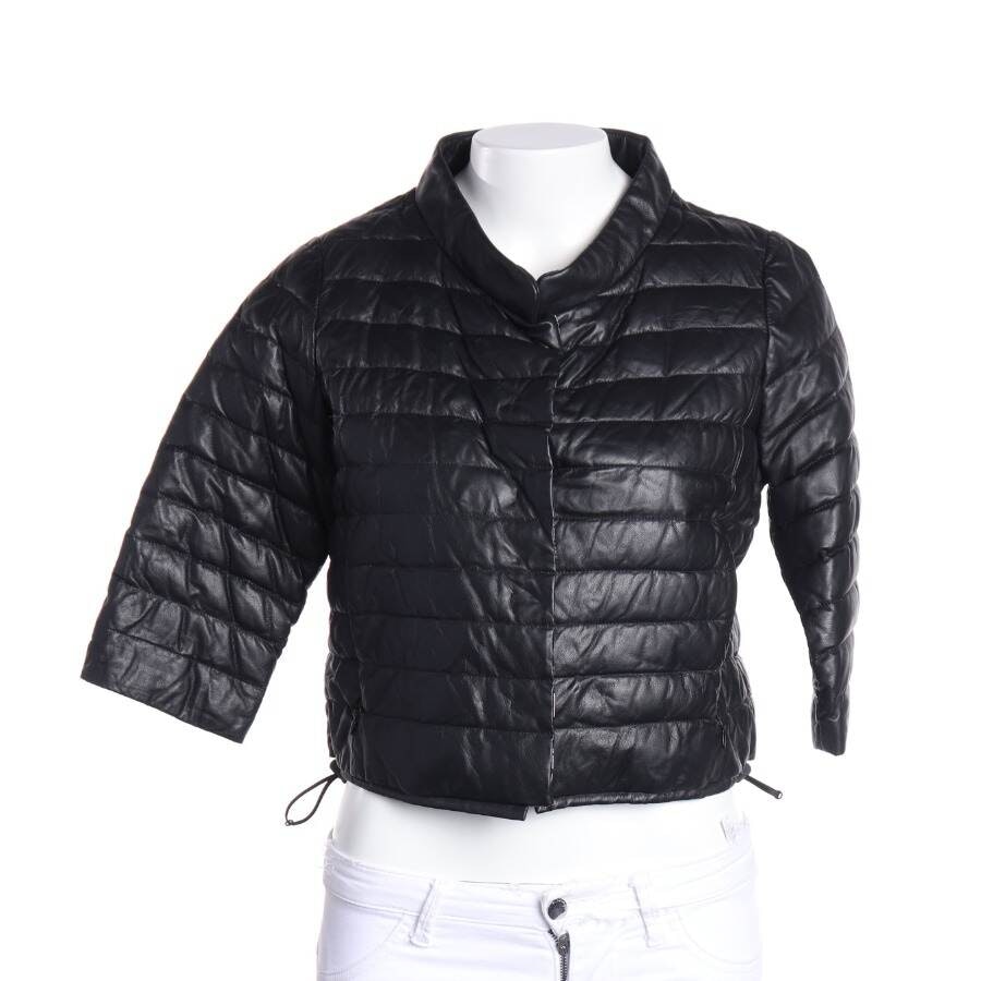 Duvetica Lederjacke 36 Schwarz von Duvetica