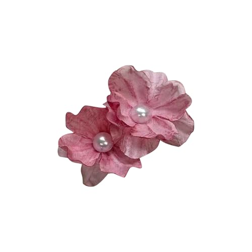 Blumen-Haarspangen, Pfingstrosen-Haarnadeln, Prinzessinnen-Haarspangen, Blumenclips, Pfingstrosen-Haarspangen, Haarschmuck für Frauen von Duyeuau