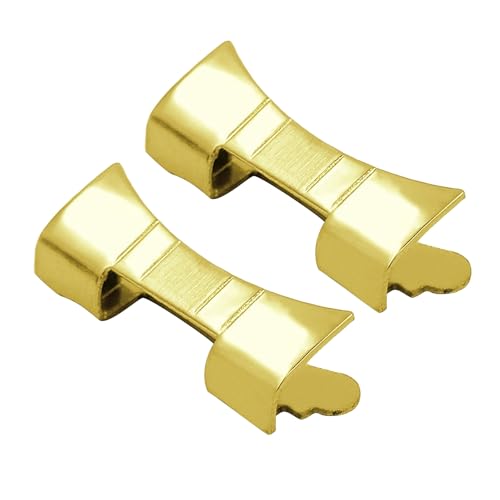 Duyeuau 2 x langlebige Smartwatch-Armband-Adapter, intelligenter sicherer Uhrenanschluss für Armbandersatz bzw, Gold, 18 mm, 18 mm Duyeuau 2 x langlebige Smartwatch-Armband-Adapter, intelligenter sicherer Uhrenanschluss für Armbandersatz bzw, Gold, 18 mm, 18 mm von Duyeuau