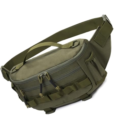 Duyeuau Spritzwassergeschützte Hüfttasche zum Angeln, für Männer und Frauen, Outdoor, Angeln, Reisen, Sporttaschen, a Duyeuau Spritzwassergeschützte Hüfttasche zum Angeln, für Männer und Frauen, Outdoor, Angeln, Reisen, Sporttaschen, a von Duyeuau