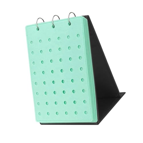 Duyeuau Vielseitige, stabile Filz-Pinnwand mit 280 Fächern zum Organisieren von Ohrringen und Broschen, stilvolle Outfits, Filz-Pinnwand Duyeuau Vielseitige, stabile Filz-Pinnwand mit 280 Fächern zum Organisieren von Ohrringen und Broschen, stilvolle Outfits, Filz-Pinnwand von Duyeuau