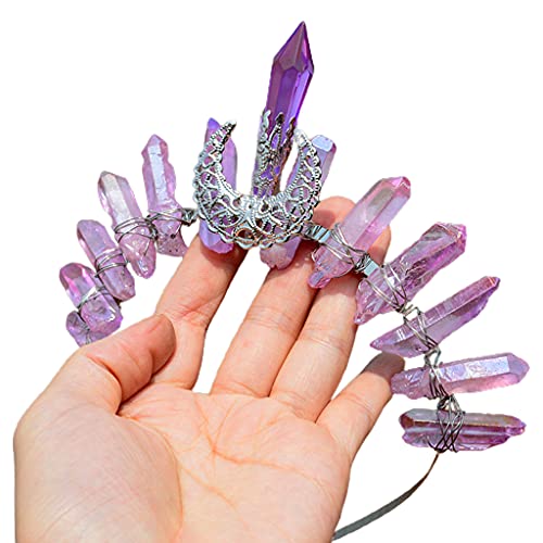 Kristall für Kopfreif, Mond, Haarschmuck, Haar-Accessoire für Hochzeiten, mehrere Farben von Duyeuau