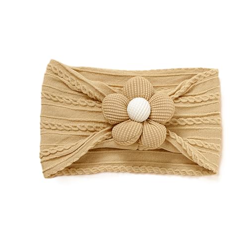 Modischer Kopfschmuck für kleine Mädchen, 5-Petal-Blumen-Haarband, dreidimensional, dekorative Kopfbedeckung, Kleinkind-Kopfschmuck von Duyeuau