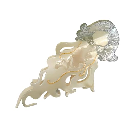 Quallenkrallen-Haarspange, kreatives Acetat-Design, leicht und praktisch, Haarschmuck für modische Frauen Quallenkrallen-Haarspange, kreatives Acetat-Design, leicht und praktisch, Haarschmuck für modische Frauen von Duyeuau