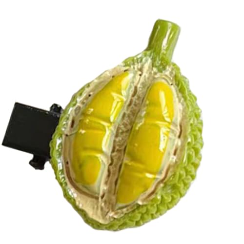 Schöne Haarnadel aus Kunstharz für Kinder, Entenschnabel-Clip, Seitennadel, Simulation, Obst-Haarspange, Haarstyling-Zubehör von Duyeuau