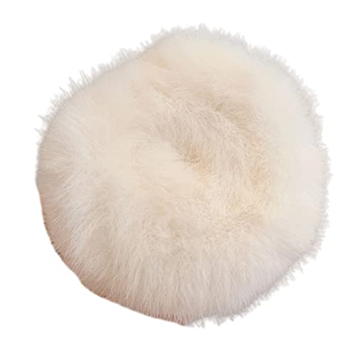 Süßes Haarband, einfarbig, Plüsch-Haarbänder, für Herbst und Winter, Haar-Accessoires, Handgelenk-Plüsch-Armband von Duyeuau