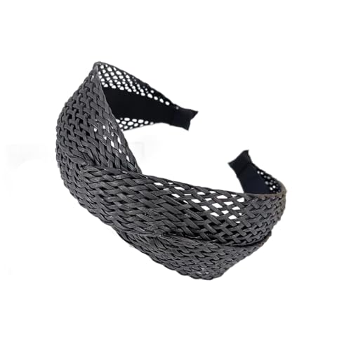1 x Damen-Haarschmuck mit breiter Krempe, einfacher Stil, geknotetes Haarband von Dvbfufv