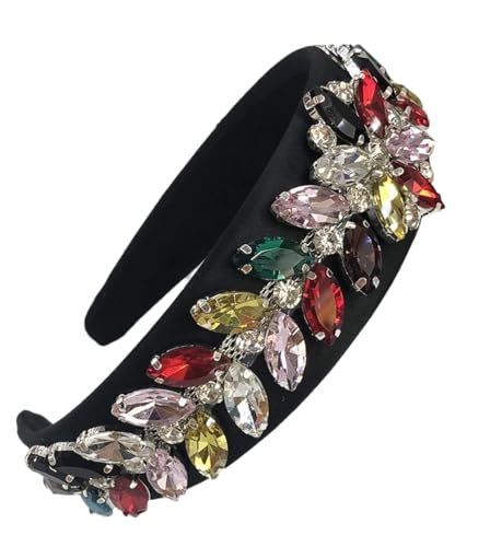 Barockes Haarband für Damen, mit Kristallen, Haarschmuck für Mädchen Barockes Haarband für Damen, mit Kristallen, Haarschmuck für Mädchen von Dvbfufv