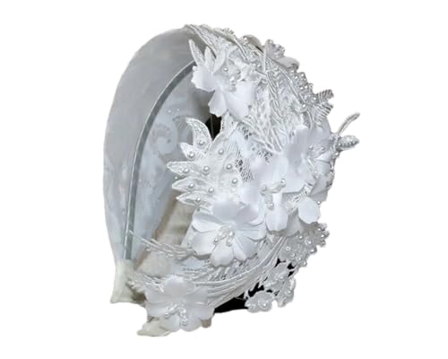 Damen Brautkleid Hochzeitskleid Spitze Haarband Mode Party Stirnbänder von Dvbfufv