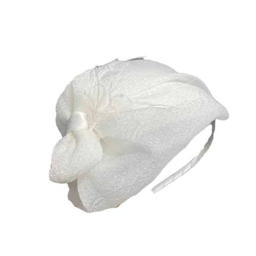 Damen-Haarreif mit Schleife, einfarbig, elegant, Party-Kopfbedeckung, Haarschmuck für Mädchen Damen-Haarreif mit Schleife, einfarbig, elegant, Party-Kopfbedeckung, Haarschmuck für Mädchen von Dvbfufv