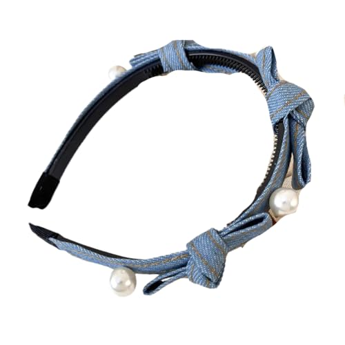 Damen Vintage Stirnband Mädchen Kopfbedeckung Weibliche Mode Haarschmuck von Dvbfufv
