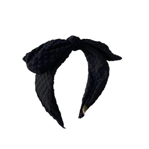 Damenmode breite Krempe Haarschmuck Federschleife geknotete Turban-Haarbänder von Dvbfufv