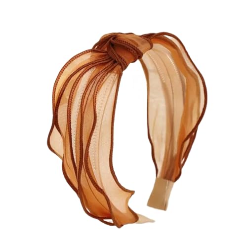 Damenmode einfarbig Spitze Haarband Frühling Sommer Haarschmuck Turban von Dvbfufv