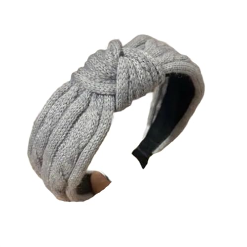 Damenmode weich breiter Rand Haarband Frühling Winter Warm Gestrickt Turban Erwachsene Haarschmuck von Dvbfufv