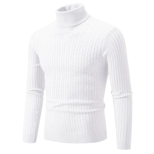 Dvbfufv Mode Für Männer Casual Rollkragenpullover Männlich Gestrickte Warme Pullover Winter Pullover Jumper von Dvbfufv