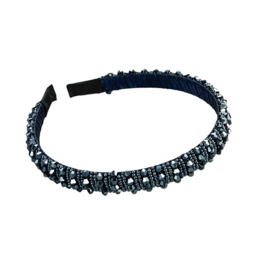 Koreanische Mode gewebte Perlen Kristall Stirnband Damen einfache Haarschmuck von Dvbfufv