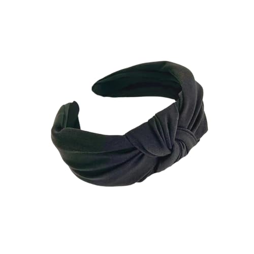 Modische Frühlings-Kopfbedeckung für Damen, geknotet, lässig, einfarbig, Haar-Accessoires von Dvbfufv
