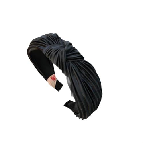 Modisches plissiertes geknotetes Haarband für Erwachsene von Dvbfufv