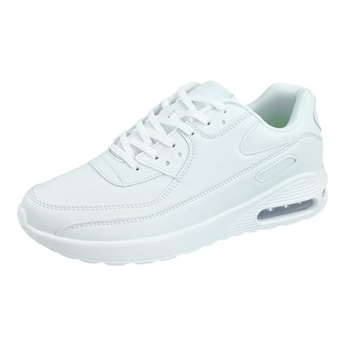 Damen Herren Sneaker Sportschuhe Turnschuhe Laufschuhe Freizeitschuhe 2425 02.White EUR 41 von Dvina