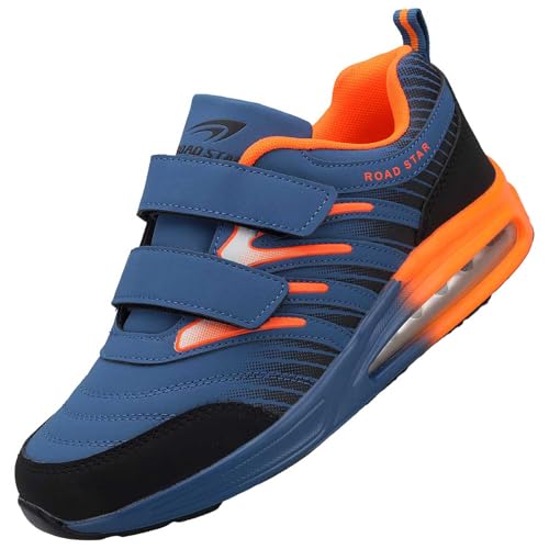 Damen Herren Sportschuhe mit Klettverschluss leichte Turnschuhe Sneaker Dämpfung Laufschuhe Freizeitschuhe Straßenlaufschuhe 82835 von Dvina