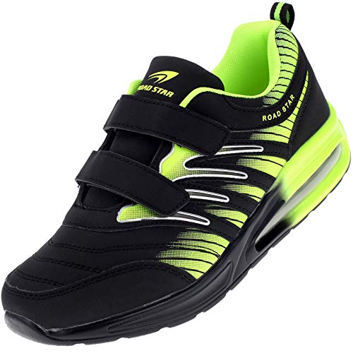 Damen Herren Sportschuhe mit Klettverschluss leichte Turnschuhe Sneaker Dämpfung Laufschuhe Freizeitschuhe Straßenlaufschuhe 82835 von Dvina