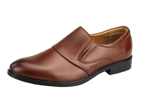 Dvina Herren Business Schuhe - Slipper Halbschuhe Männer Anzugschuhe Elegant Slip-Ons 1335 Braun EU 46 Dvina Herren Business Schuhe - Slipper Halbschuhe Männer Anzugschuhe Elegant Slip-Ons 1335 Braun EU 46 von Dvina