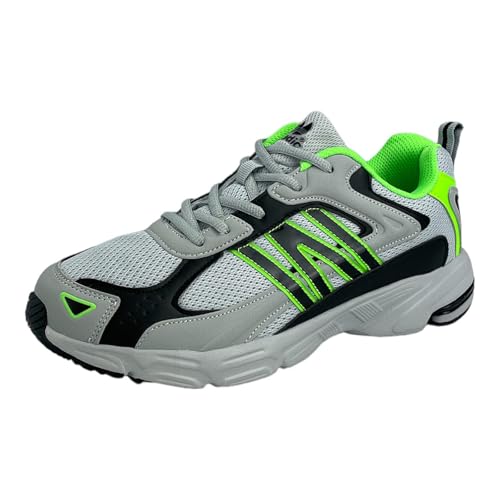 Dvina Herren Jungen Sneaker Sportschuhe Turnschuhe Freizeitschuhe Laufschuhe SD6310 5.Grey-Green EUR 45 von Dvina