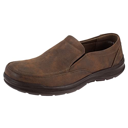 Dvina Herren Slipper Halbschuhe Männer Schuhe Comfort Mokassins Slip-On Schlupfschuhe 1339 braun EUR 43 Dvina Herren Slipper Halbschuhe Männer Schuhe Comfort Mokassins Slip-On Schlupfschuhe 1339 braun EUR 43 von Dvina