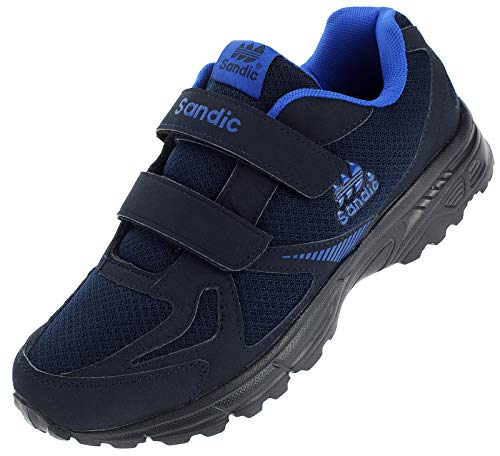 Dvina Herren Sportschuhe Sneaker Gr.41-46 Turnschuhe Laufschuhe Freizeitschuhe SD2214 2. Navy-Royal 42 von Dvina