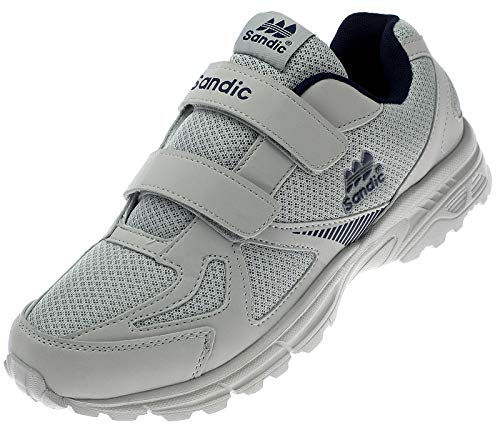 Dvina Herren Sportschuhe Sneaker Übergröße Turnschuhe Laufschuhe Freizeit Schuhe UG2214 Grau Navy 49.5 von Dvina