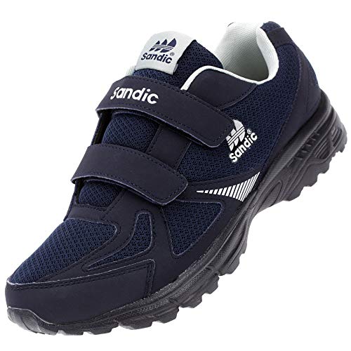 Dvina Herren Sportschuhe Sneaker Übergröße Turnschuhe Laufschuhe Freizeit Schuhe UG2214 Navy Grau 47 von Dvina