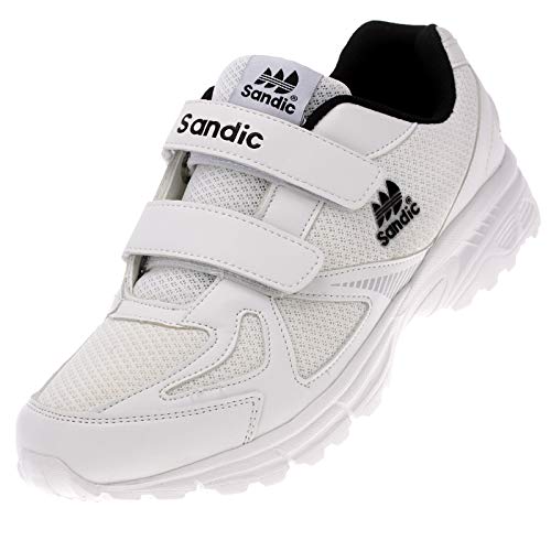 Dvina Herren Sportschuhe Sneaker Übergröße Turnschuhe Laufschuhe Freizeit Schuhe UG2214 Weiß Schwarz 49.5 von Dvina