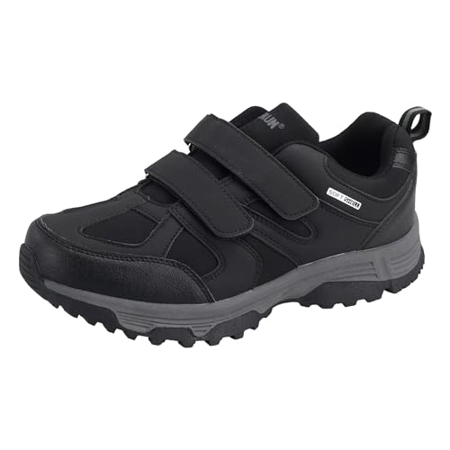 Dvina Herrenschuhe Sneaker Trekkingschuhe Outdoorschuhe mit Klettverschluss Sportschuhe Halbschuhe Komfort Slipper Männer Freizeitschuhe Schuhe 8457 von Dvina