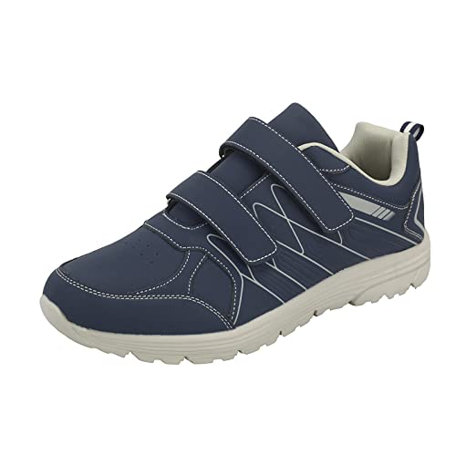 Dvina Sport Herrenschuhe Sportschuhe Turnschuhe Übergröße Sneaker Laufschuhe Klettverschluss Freizeitschuhe Schuhe 47-63 von Dvina