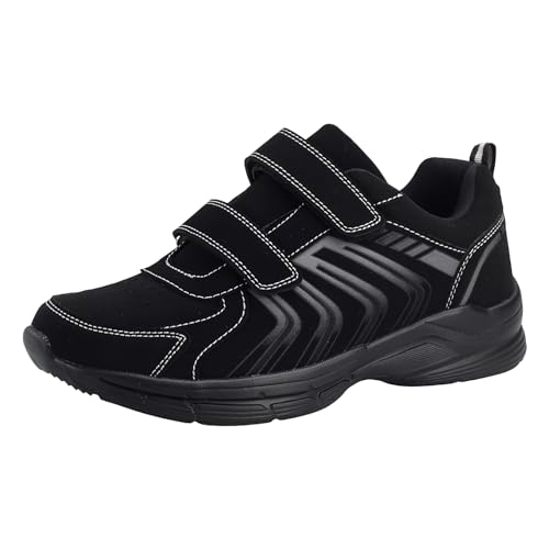 Dvina Sport Turnschuhe Sneaker Sportschuhe Laufschuhe Klettverschluss 8463 Schwarz EU 39 von Dvina