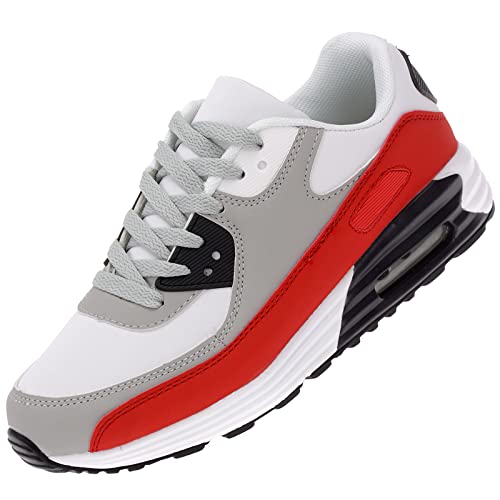Herren Damen Sportschuhe Sneaker Laufschuhe Turnschuhe Straßenlaufschuhe Joggingschuhe Walking Fitness Schuhe Luftkissen 82623 von Dvina