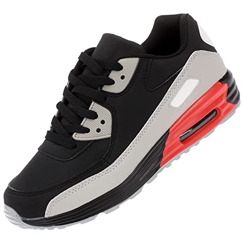 Herren Damen Sportschuhe Sneaker Laufschuhe Turnschuhe Straßenlaufschuhe Joggingschuhe Walking Fitness Schuhe Luftkissen 82623 von Dvina