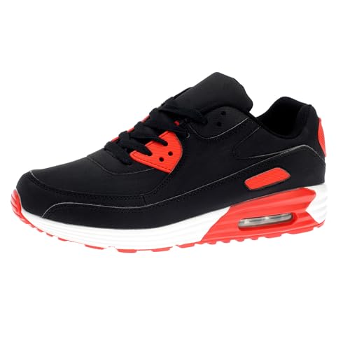 Herren Damen Sportschuhe Sneaker Laufschuhe Turnschuhe Straßenlaufschuhe Joggingschuhe Walking Fitness Schuhe Luftkissen 82623 von Dvina