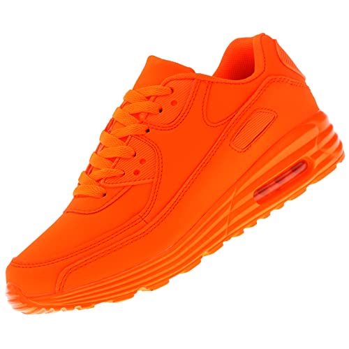 Hochwertige Unisex-Sportschuhe mit neonfarbenem Design - Perfekt für Lauf- und Freizeitaktivitäten - Modische Turnschuhe im leuchtenden Look 82623D von Dvina