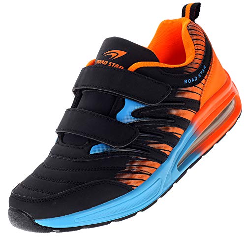 Damen Herren Sportschuhe mit Klettverschluss leichte Turnschuhe Sneaker Dämpfung Laufschuhe Freizeitschuhe Straßenlaufschuhe 82835 von Dvina