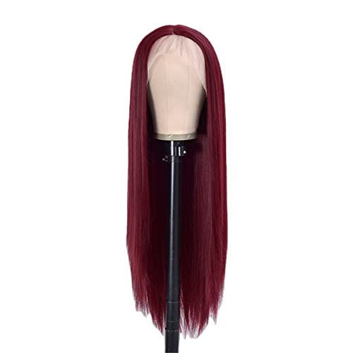 Damen Straight Human Hair Wig Lace Front Wigs Glatt Echthaar Perücke Schwarz Perücken Brasilianisches Echthaar Perücken Täglicher Gebrauch von Dwevkeful