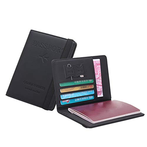 Dwevkeful Mini Geldbörse Damen Clip ID Mens Holder Card Leather Credit Wallet Wallet Wallet Klein Brieftasche Schlanke Geldbörsen von Dwevkeful