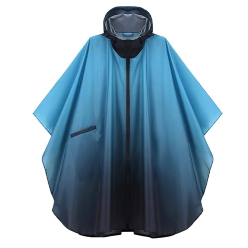 Dwevkeful Regencape Damen, Wandern Leicht Outdoor Regenanzug Regencape Atmungsaktiv Sommer Reißverschluss Faltbar Regenmantel Regenumhang Große Größe mit Kapuze mit Tasche Regenjacke Regenponcho Dwevkeful Regencape Damen, Wandern Leicht Outdoor Regenanzug Regencape Atmungsaktiv Sommer Reißverschluss Faltbar Regenmantel Regenumhang Große Größe mit Kapuze mit Tasche Regenjacke Regenponcho von Dwevkeful