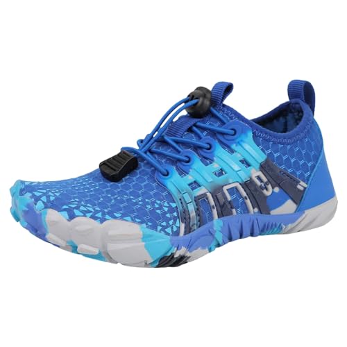 Kinder Wasserschuhe Gummisohlen Weit Outdoor Schwimmschuhe Badeschuhe Protective mit Klettverschluss Sommer Anti-Rutsch Surfschuhe Aquaschuhe Bequem Leicht Wasserdicht Strandschuhe Wasserschuhe von Dwevkeful