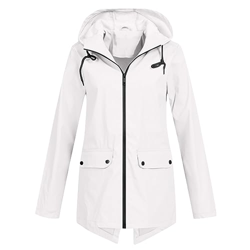 Regenponcho Herren, Dünn Leicht Atmungsaktiv Regenanzug Regenkleidung Sommer Reißverschluss Wasserdicht Wiederverwendbar Regenparka Regenponcho Faltbar Mit Tasche Mit Kapuze Regenjacke Regencape von Dwevkeful